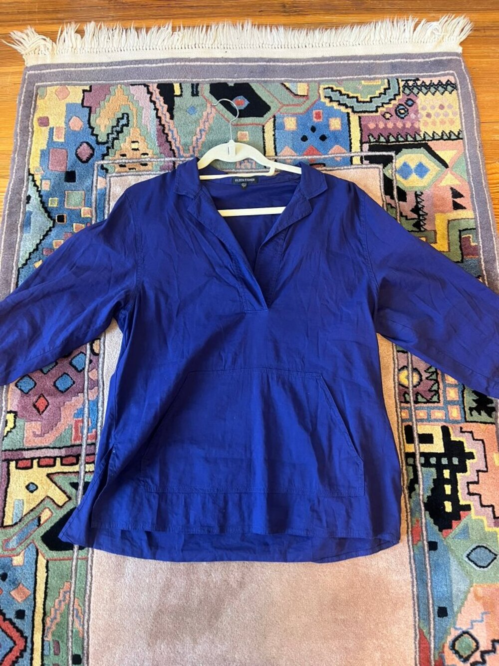 Eileen Fisher Front Pocket Top